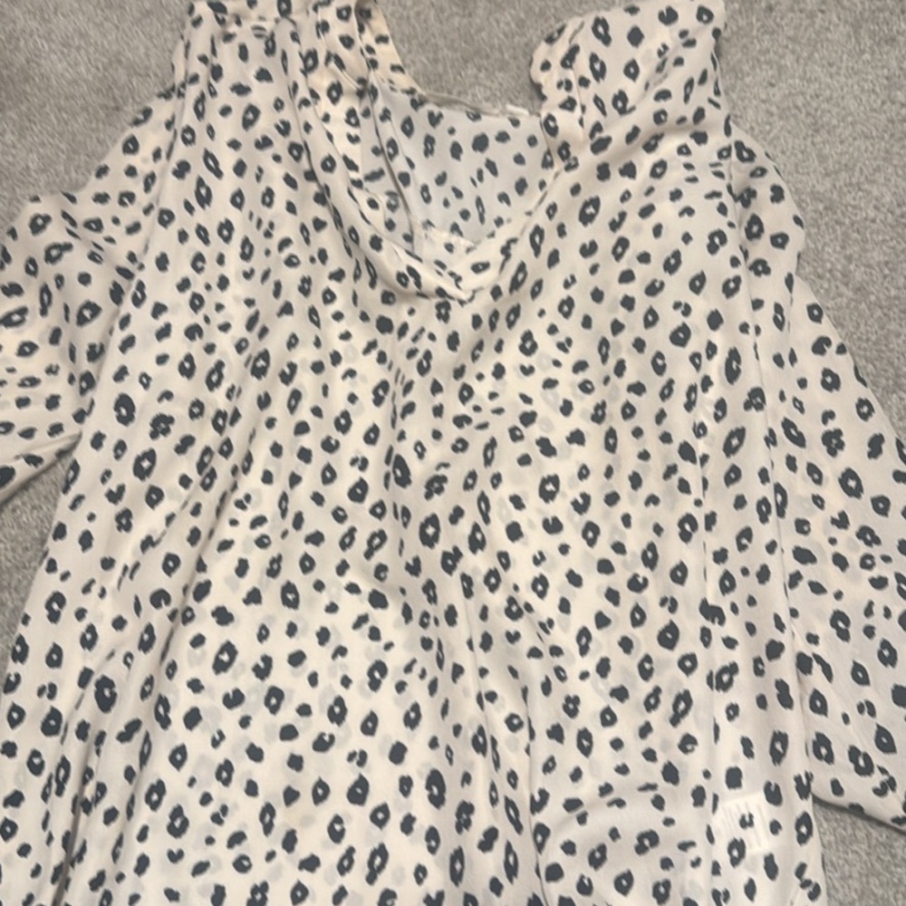 Leopard Print Blouse